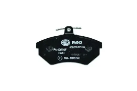 Колодки гальмівні (передні) Audi A4 95-01/VW Golf III/IV -02/Caddy II -04 замінено на 0 986 460 944 HELLA 8DB 355 017-901
