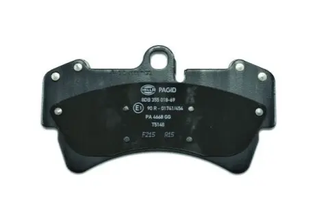 Тормозные колодки пер. Audi Q7/Touareg/Cayenne HELLA 8DB355018-691