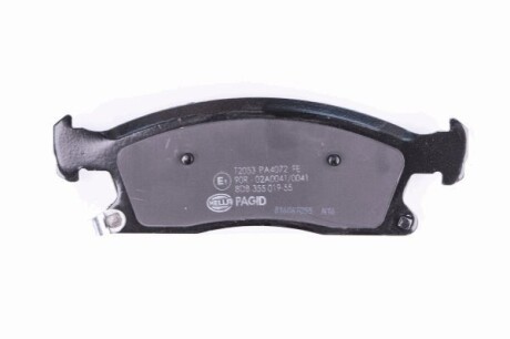 Тормозные колодки дисковые T2053 HELLA 8DB355019551