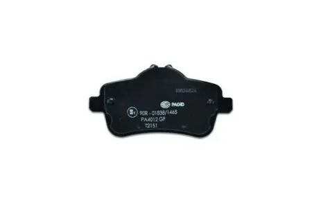 Фото Колодки гальмівні (задні) MB M-class (W166) /GL-class (X166)/GLE (W166) 11- HELLA (8DB355019-741) зображення 1