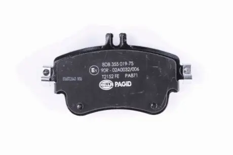 Тормозные колодки дисковые T2152 HELLA 8DB355019751