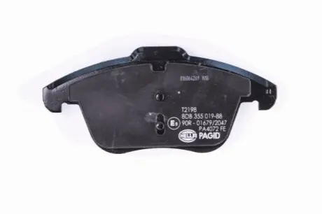 Колодки гальмівні (передні) Land Rover Freelander/Ford Mondeo IV 1.8-2.5 07 HELLA 8DB355019881