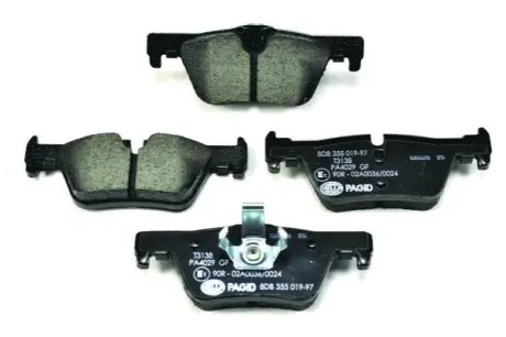 Колодки гальмівні (задні) BMW 1 (F20-21)/2 (F22-23/F45)/3 (F30/F34/F80) 11- B47/B48//N13/N20/N47 HELLA 8DB355019971 Купити в Україні