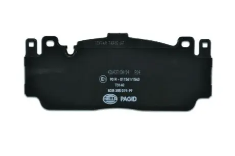 Тормозные колодки дисковые T3140 HELLA 8DB355019991