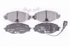 Фото Колодки гальмівні (передні) Audi A3/Q2/Q3/Seat/Skoda Octavia/Kodiaq/VW Golf/Passat B8 12- (+датчик) HELLA (8DB 355 020-191) зображення 4