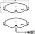 Фото Колодки гальмівні (передні) Audi A3/Q2/Q3/Seat/Skoda Octavia/Kodiaq/VW Golf/Passat B8 12- (+датчик) HELLA (8DB 355 020-191) зображення 6