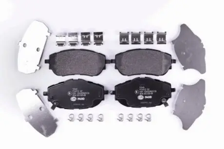 Тормозные колодки пер. Auris/Corola 12- HELLA 8DB355020-281