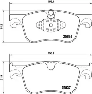 Автозапчасть HELLA 8DB355020931 Купить в Украине