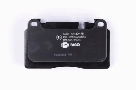 Колодки гальмівні (передні) Audi A6/A7 10-18/Q5 08-17/Porsche Macan 14 HELLA 8DB355021331 Купити в Україні