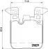 Колодки гальмівні (задні) BMW 1 (F20/F21)/ 3 (F30/F31/F34) 11- (Brembo) B37/B47/N13/N47/N55 HELLA (8DB355021341) зображення 2