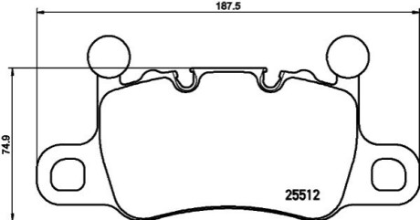 Автозапчастина HELLA 8DB355021401