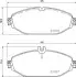 Тормозные колодки перед. Mercedes-Benz W213 HELLA (8DB 355 021-921) изображение 1