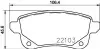 Тормозные колодки дисковые Renault Espace V, Grand Scenic IV, Megane IV, Scenic IV, Talisman 1.2-2.0D 02.15- HELLA (8DB 355 023-211) изображение 1
