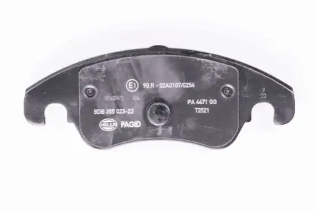 Колодки гальмівні (передні) Audi A6/A7/Q5 08 HELLA 8DB355023221 Купити в Україні