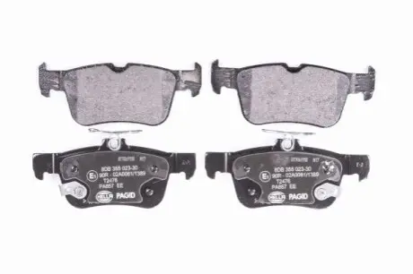 Колодки гальмівні (задні) Ford Mondeo/Galaxy/S-Max 14 HELLA 8DB 355 023-301