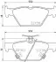 Колодки гальмівні (задні) Subaru Impreza 16-/Outback 15-/Legacy 09-14/Forester 18 HELLA (8DB 355 023-341) зображення 1