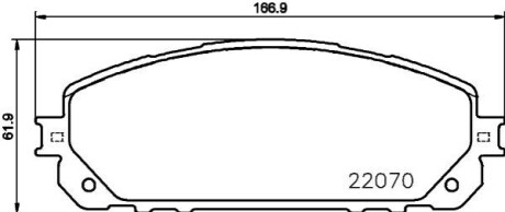 Автозапчастина HELLA 8DB355023391