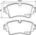 Тормозные колодки дисковые зад. AUDI A4, A4 ALLROAD, A5, Q5, Q7 1.4-3.0DH 01.15- HELLA 8DB 355 024-791 (фото 1)