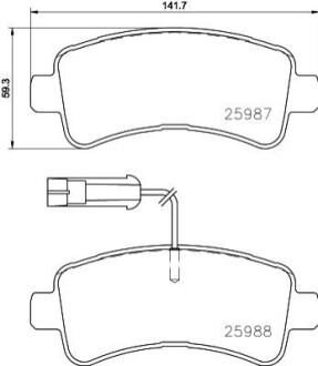 Автозапчасть HELLA 8DB355024871