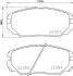 Колодки гальмівні (передні) Hyundai Sonata/Elantra 01-11/ix20 10-/Tucson/Kia Sportage/Carens 04 HELLA (8DB355024891) зображення 1