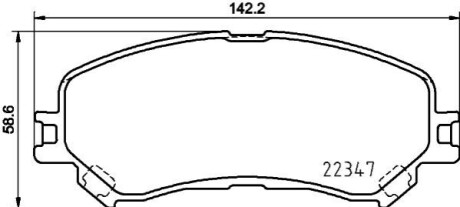 Автозапчастина HELLA 8DB355025081