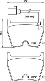 Автозапчастина HELLA 8DB355025171 (фото 1)