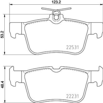 Автозапчастина HELLA 8DB355025491