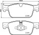 HELLA VOLVO Колодки гальмівні передні. S60 20- 8DB 355 025-531