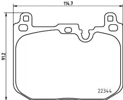 Автозапчастина HELLA 8DB355025621 (фото 1)