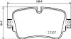 Фото Колодки гальмівні (задні) Audi A6/A7/A8/Q7/Q8/VW Touareg 16 HELLA (8DB 355 025-681) зображення 2
