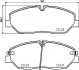 Гальмівні колодки HELLA (8DB355025751) зображення 1