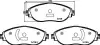 Колодки гальмівні (передні) Audi Q3 18-/A3/Skoda Octavia/VW Passat B6-B8/Golf/Tiguan 12 HELLA (8DB355031751) зображення 1