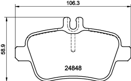 Автозапчастина HELLA 8DB355032061