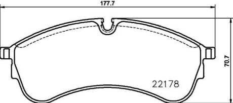 Автозапчастина HELLA 8DB355032931