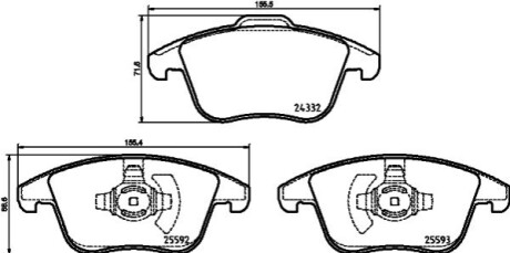 Автозапчасть HELLA 8DB355037781 (фото 1)