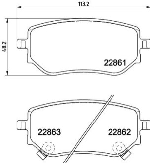 Автозапчасть HELLA 8DB355037951