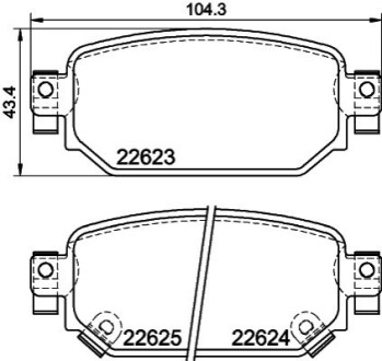 Автозапчастина HELLA 8DB355039141