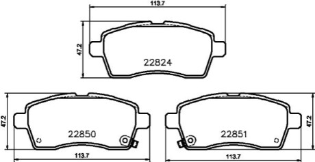 Автозапчастина HELLA 8DB355039171 (фото 1)