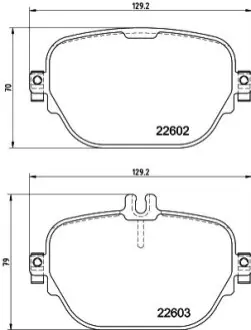 Гальмівні колодки HELLA 8DB355039221