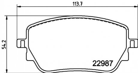 Автозапчасть HELLA 8DB355039231 (фото 1)