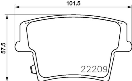 Автозапчастина HELLA 8DB355039291