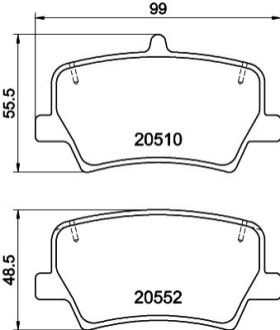 Автозапчасть HELLA 8DB355039391 (фото 1)