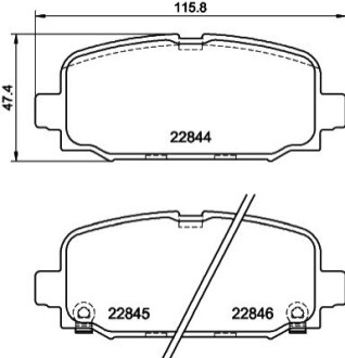 Автозапчасть HELLA 8DB355039411