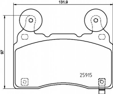 Автозапчасть HELLA 8DB355039481