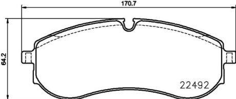 Автозапчасть HELLA 8DB355039531