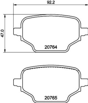 Автозапчасть HELLA 8DB355039911