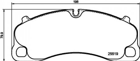 Автозапчасть HELLA 8DB355039991