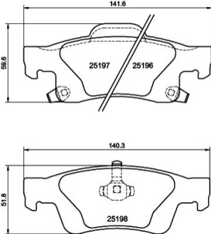 Автозапчастина HELLA 8DB355040031