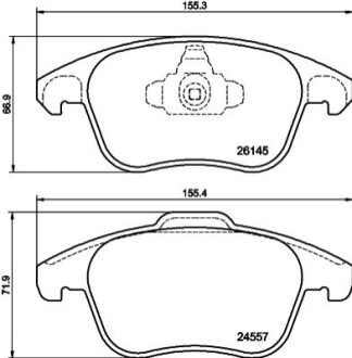 Автозапчастина HELLA 8DB355040141