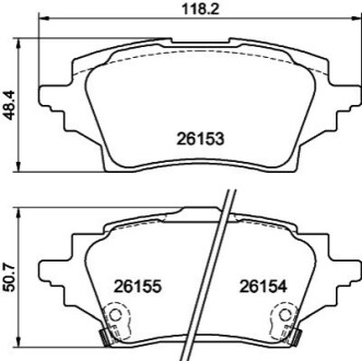 Автозапчастина HELLA 8DB355040221